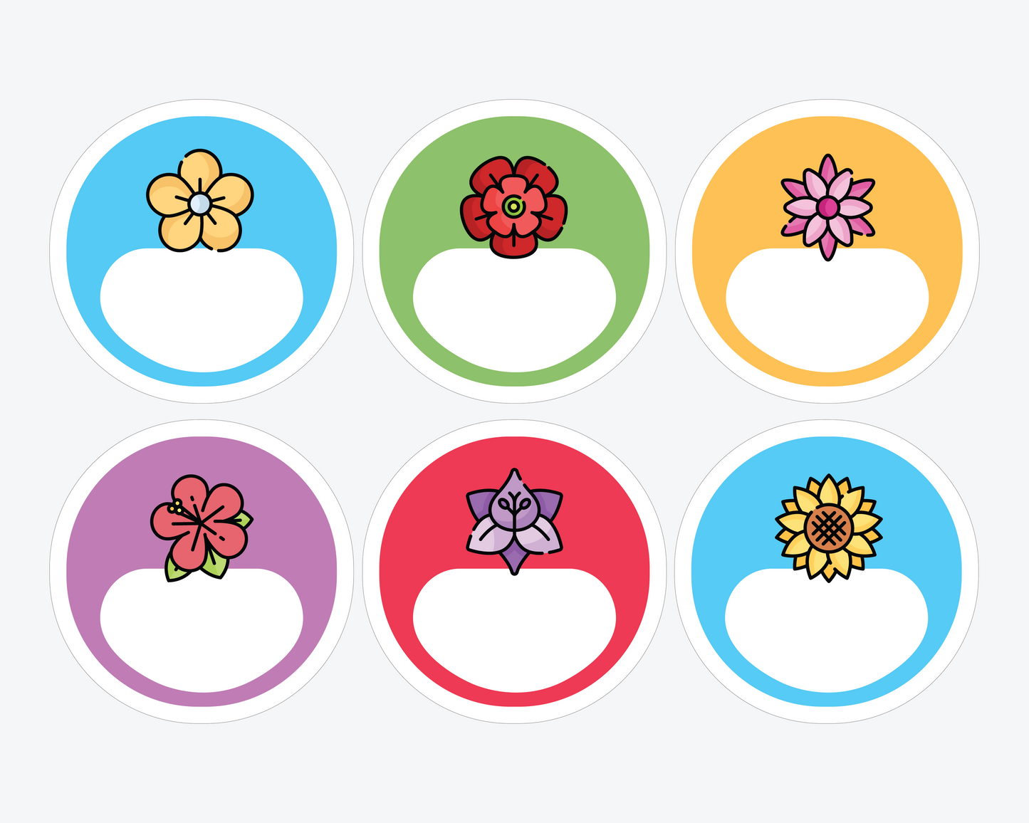Round Labels
