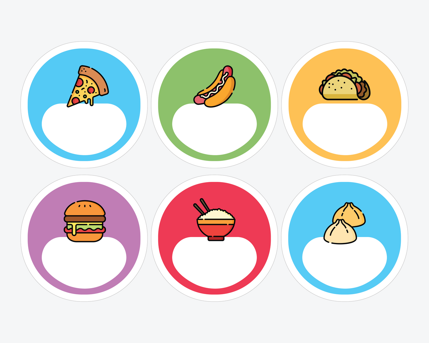 Round Labels