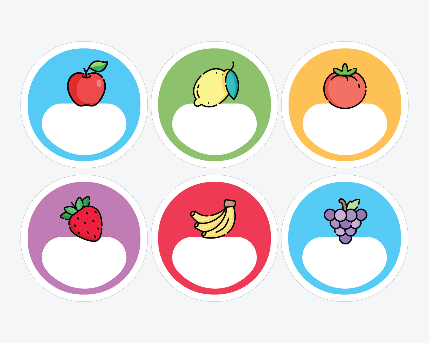 Round Labels