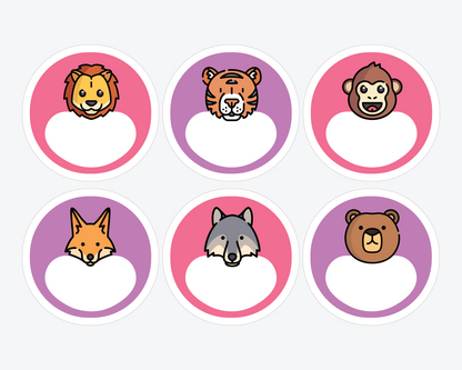 Round Labels