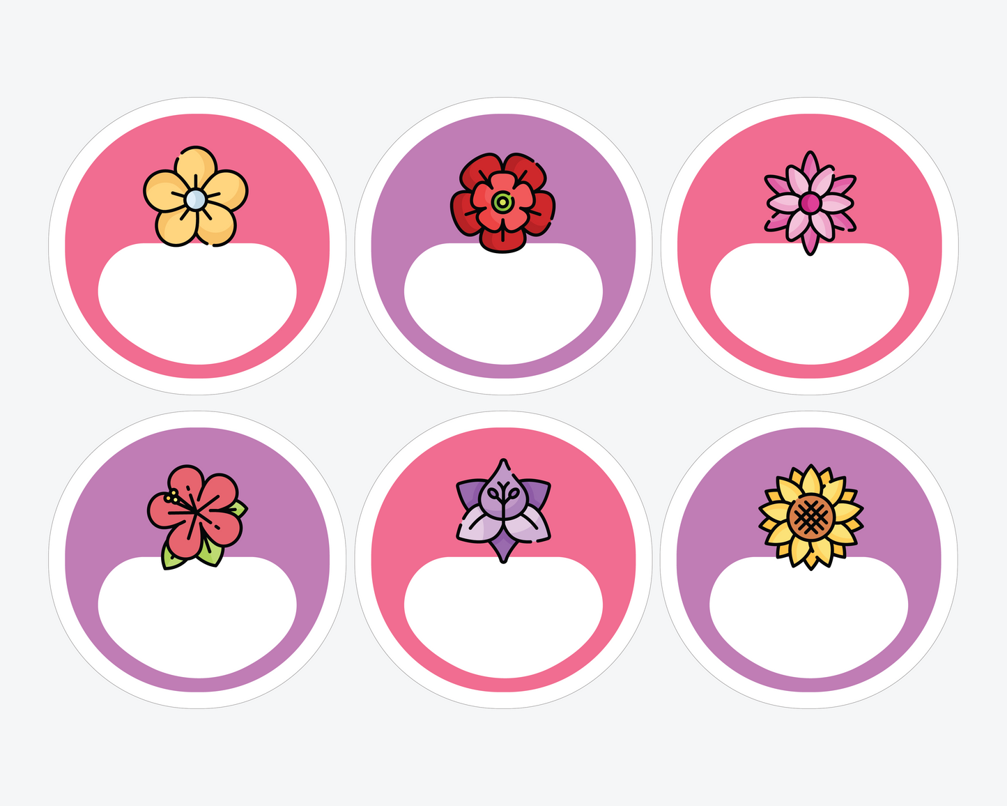 Round Labels