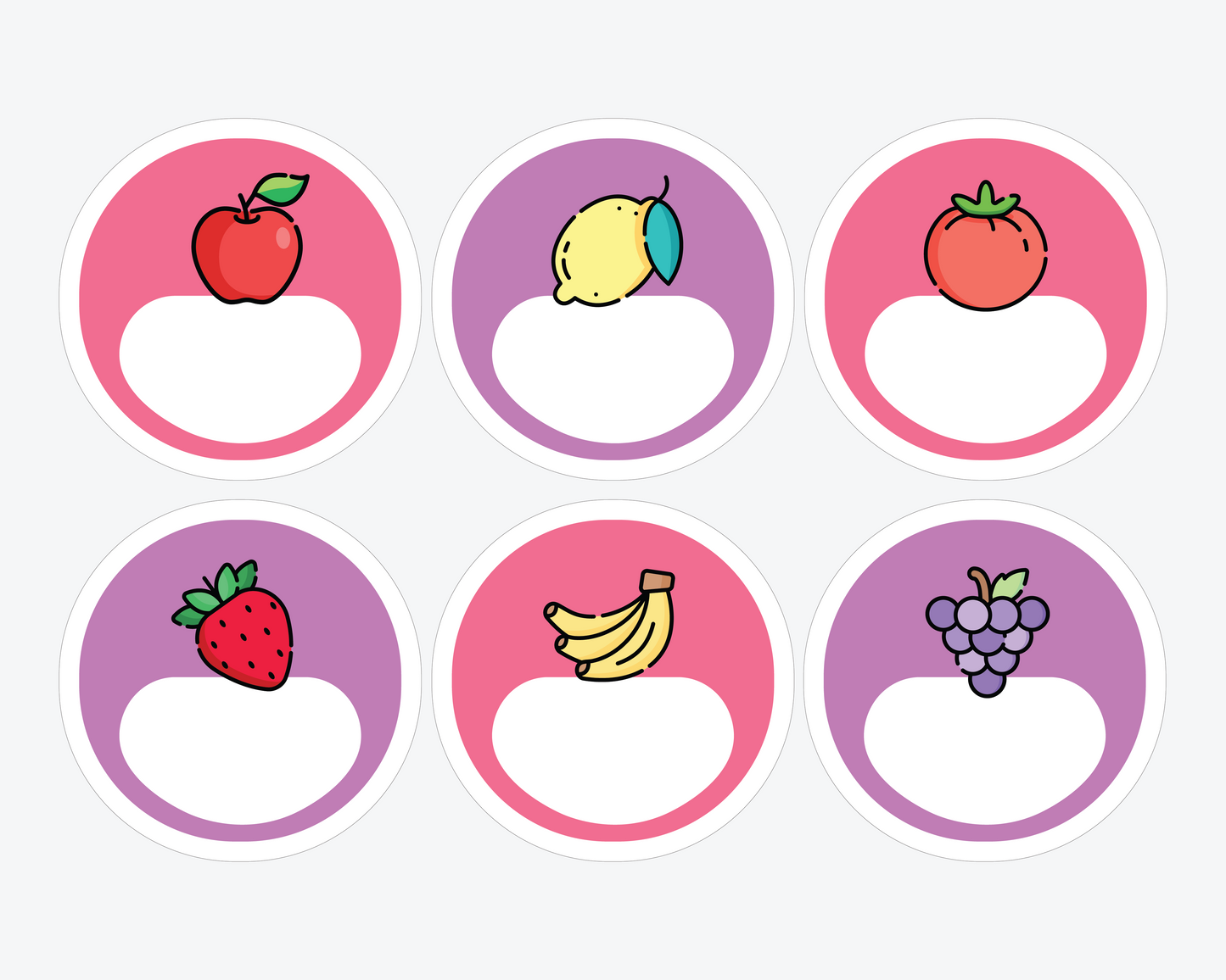 Round Labels